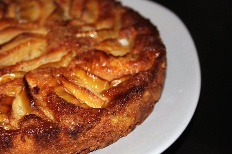 Gâteau niçois aux pommes