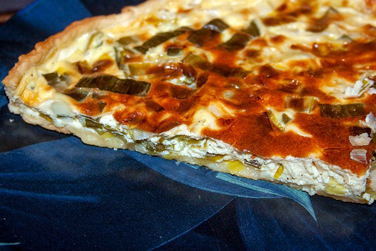 Tarte aux Poireaux
